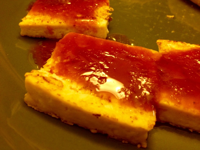 Tofu with Hot Chipotle Barbecue Sauce, close up